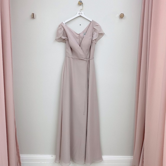 morganite bridesmaid dress Morgan Embroidered Lace Bridesmaid Dres